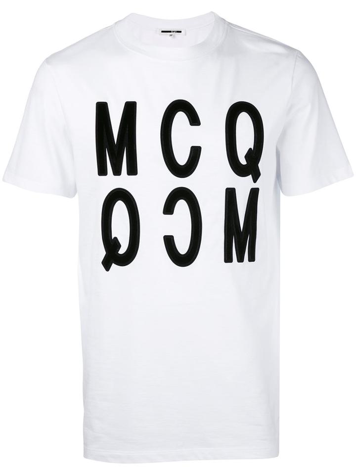 Printed T-shirt - Men - Cotton - S, White, Cotton, Mcq Alexander Mcqueen