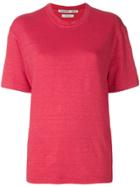 Common Wild Plain T-shirt - Red