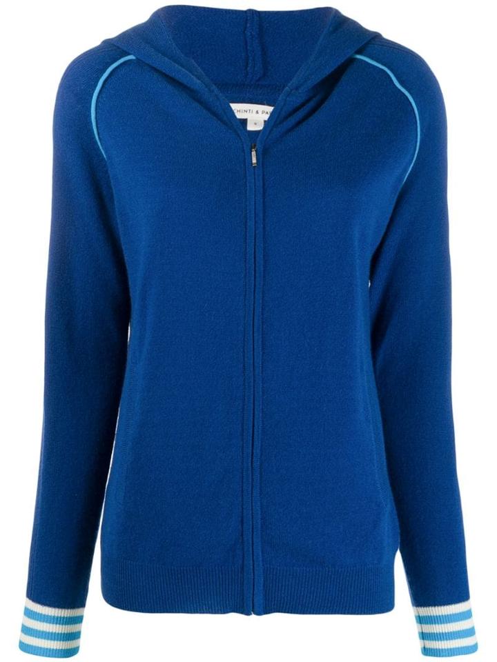 Chinti & Parker Zipped Hoodie - Blue
