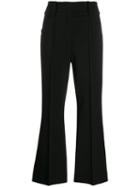 Dorothee Schumacher Pintuck Flared Trousers - Black