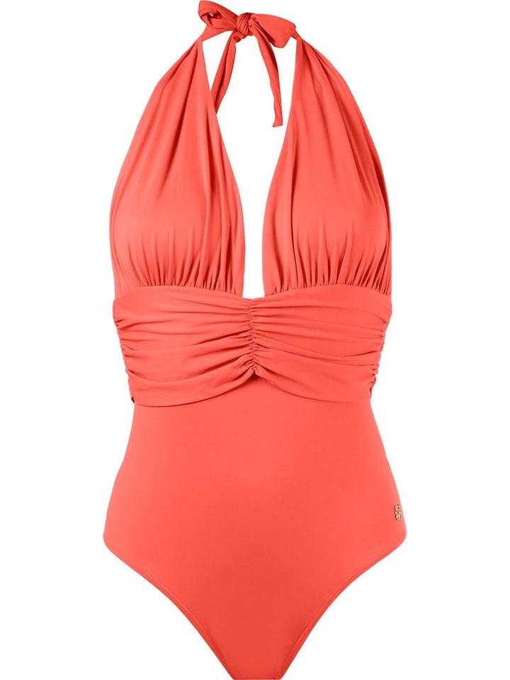 Brigitte Deep Neck Swimsuit
