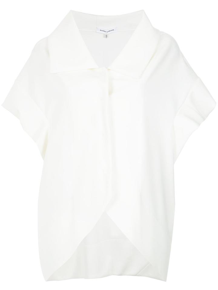 Gloria Coelho Wide Cape - White