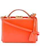 Mark Cross Medium 'grace Box' Crossbody Bag, Women's, Yellow/orange