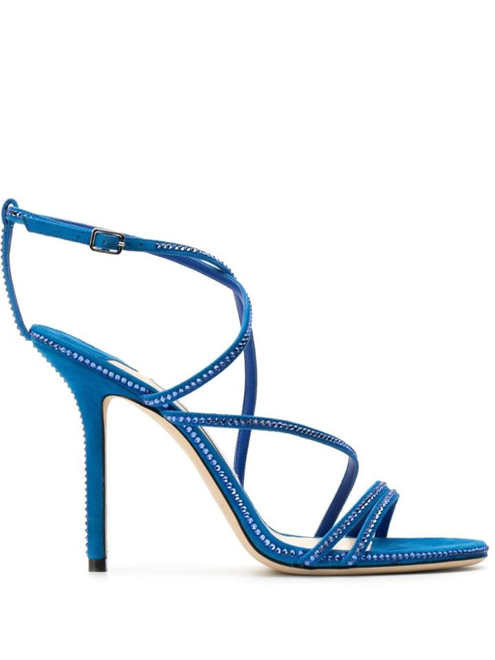 Jimmy Choo Dudette 100 Sandals - Blue