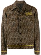 Fendi All-over Ff Shirt Jacket - Brown