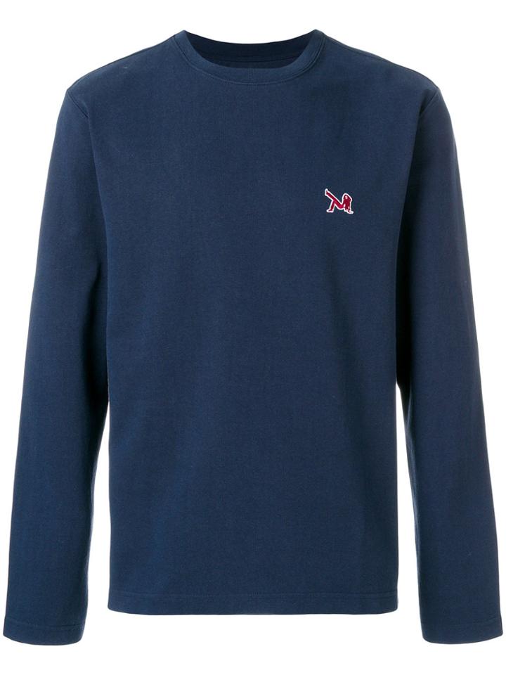 Calvin Klein Embroidered Logo Sweatshirt - Blue