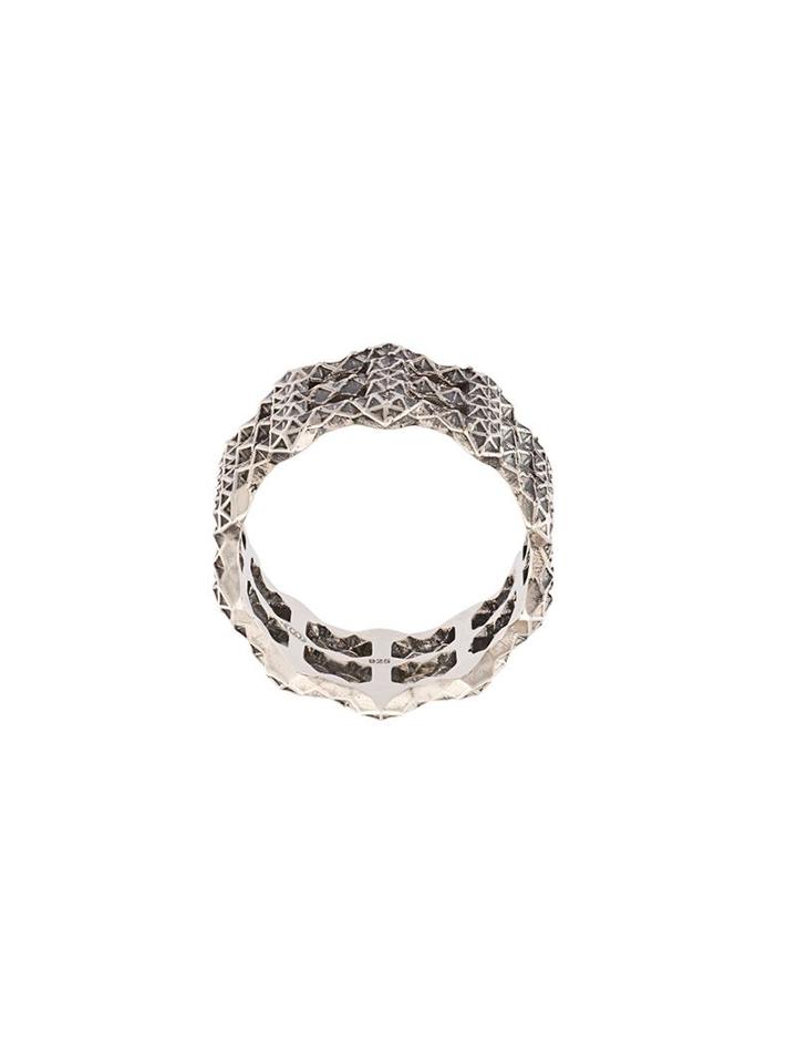 John Brevard 'singularity Molecule Three' Ring