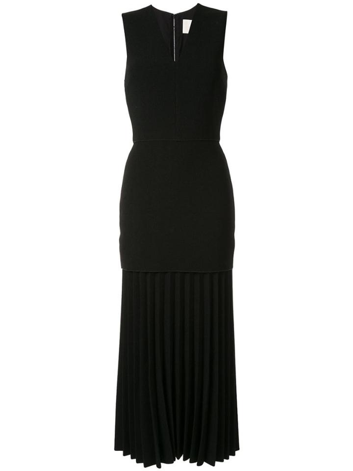 Dion Lee Linear Pleat Dress - Black