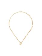 Christian Dior Pre-owned Cd Logo Pendant Necklacd - Gold