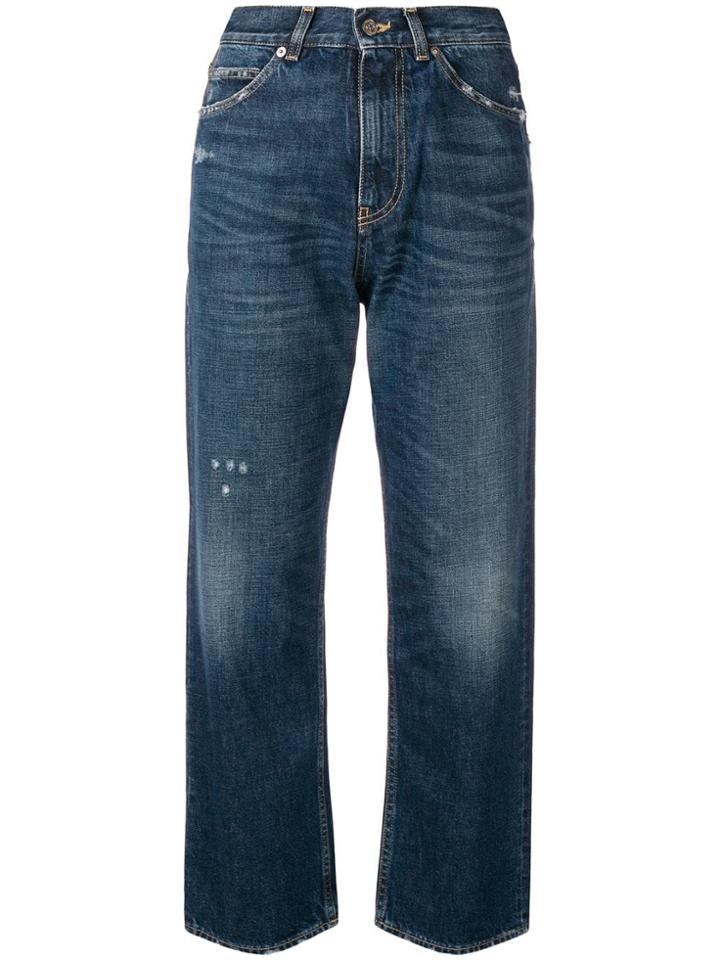 Golden Goose Deluxe Brand Cropped Jeans - Blue