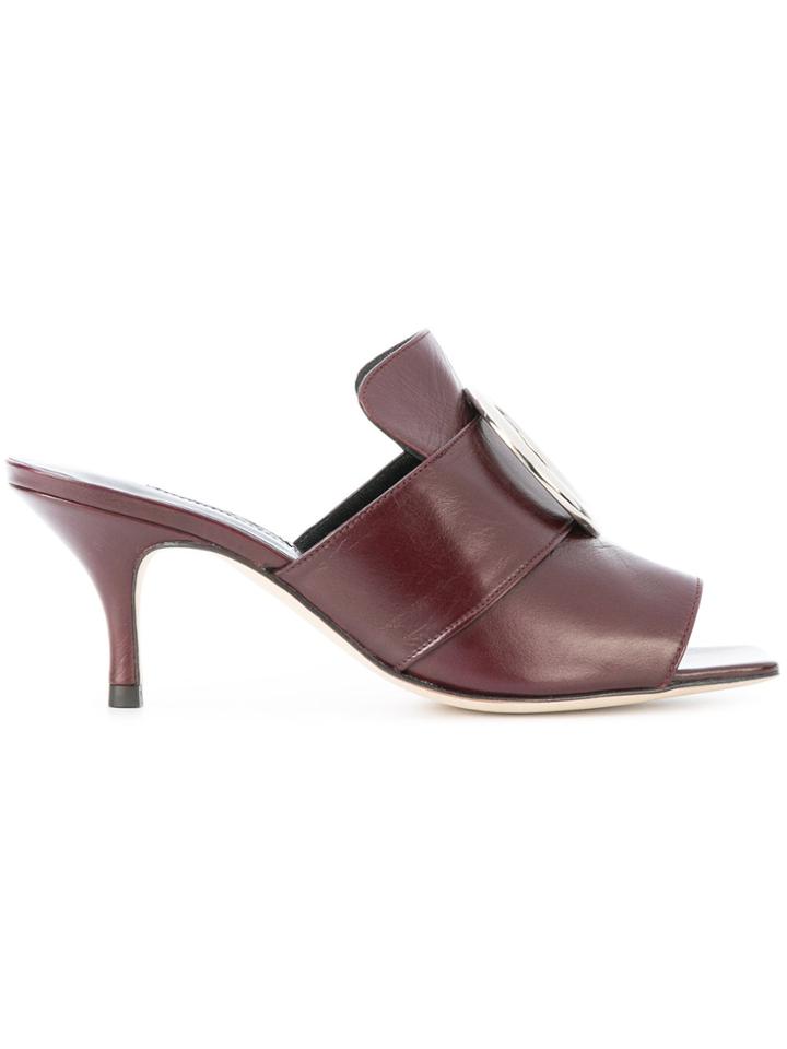 Dorateymur Galaxy Mules - Red