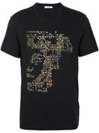 Versace Collection Studded T-shirt, Men's, Size: Medium, Black, Cotton