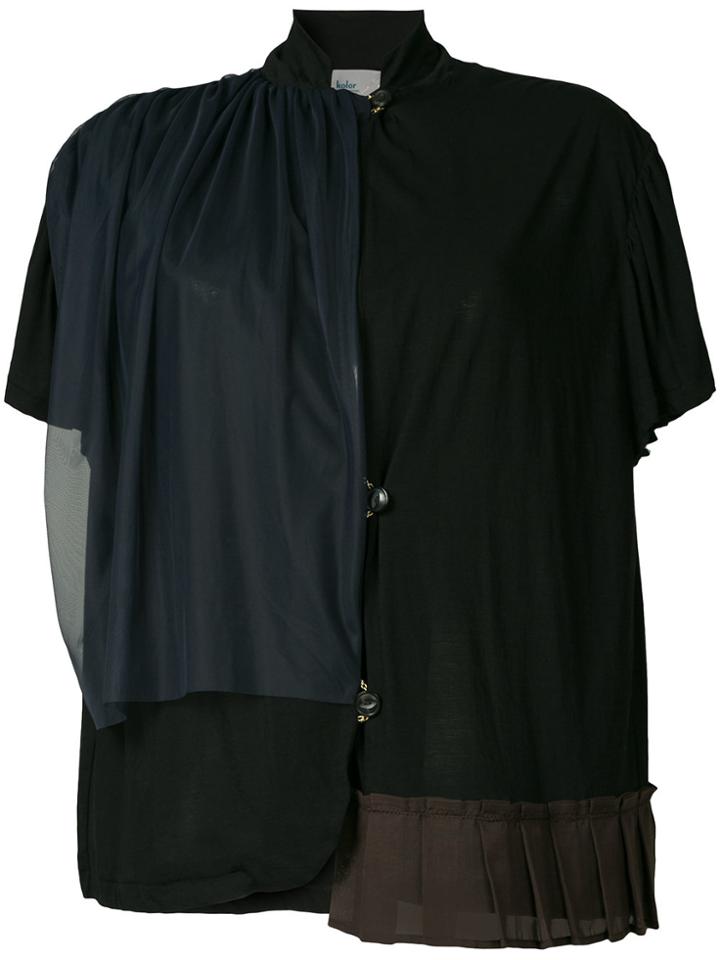Kolor Patch Polo Shirt - Black