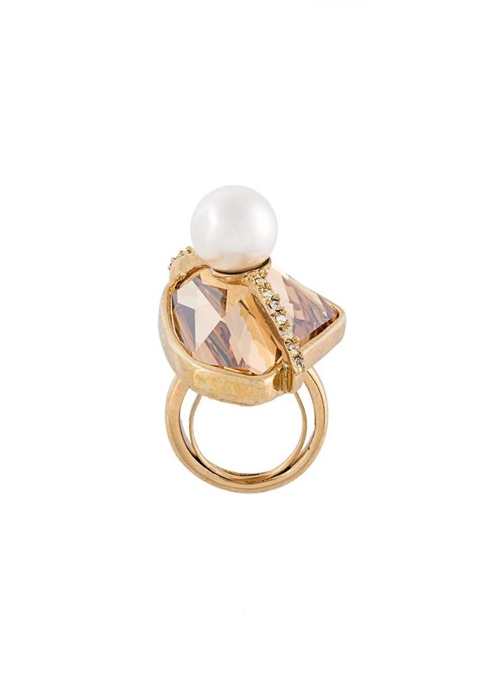 Oscar De La Renta Embellished Ring