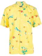 Gitman Vintage Hawaii Printed Shirt - Yellow