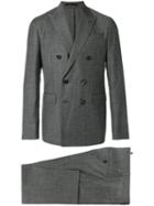 Dsquared2 - Classic Double-breasted Suit - Men - Polyester/viscose/virgin Wool - 50, Black, Polyester/viscose/virgin Wool