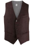 Eleventy Slim-fit Waistcoat - Grey