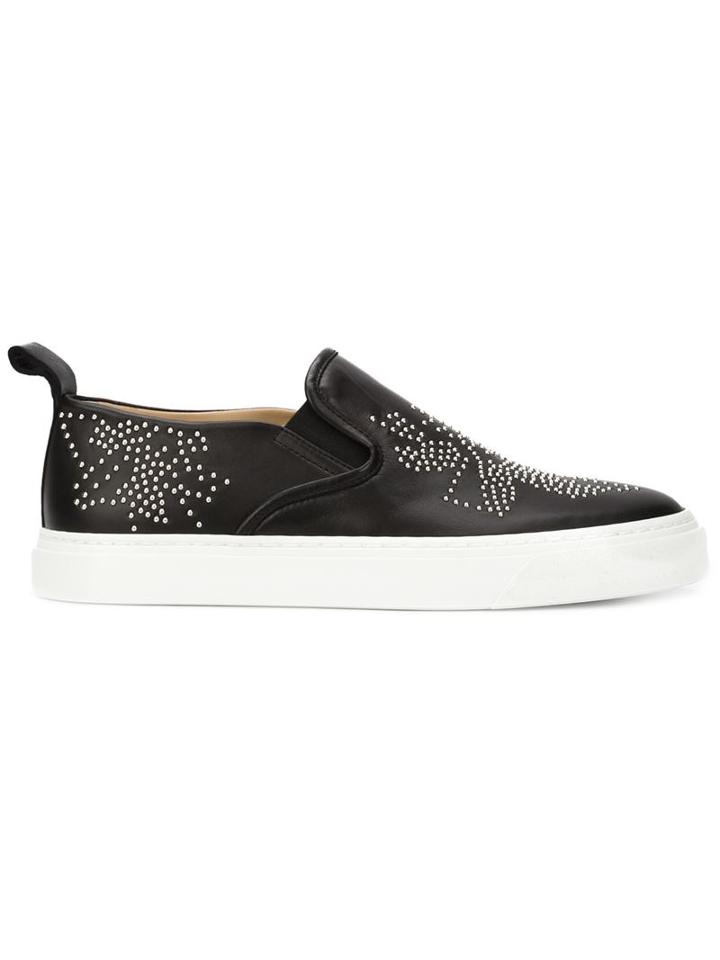 Chloé 'susanna' Studded Slip-on Sneakers