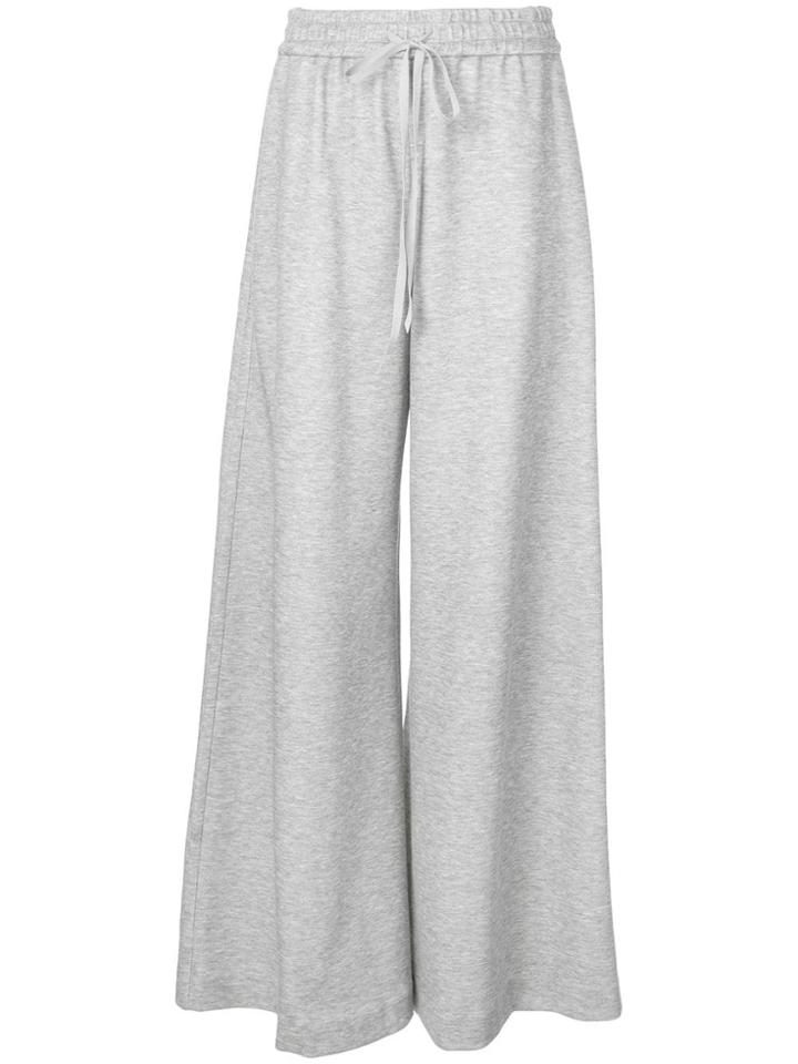 Adam Lippes Wide-leg Culotte Trousers - Grey