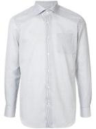 D'urban Geometric Pattern Shirt - Grey
