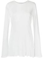 Osklen Sheer Design Blouse - White