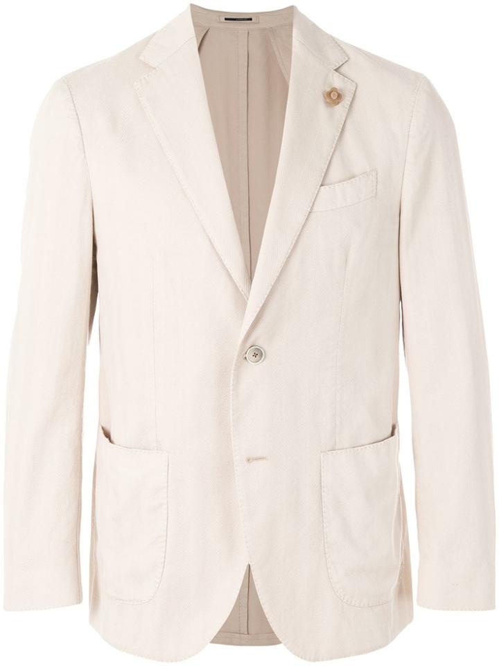 Lardini Classic Blazer - Neutrals