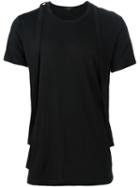 Unconditional Cross Straps T-shirt - Black