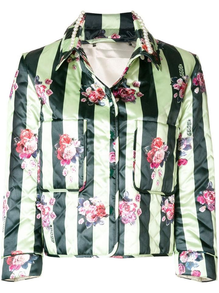 Golden Goose Printed Jacket - Green