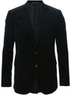 Lanvin Classic Blazer, Men's, Size: 48, Black, Cotton/viscose