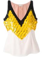 Altuzarra Sequin Embellished Top