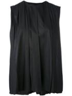 Marni - Pleated Blouse - Women - Cotton - 42, Black, Cotton