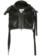 Takahiromiyashita The Soloist Cropped Padded Vest - Black