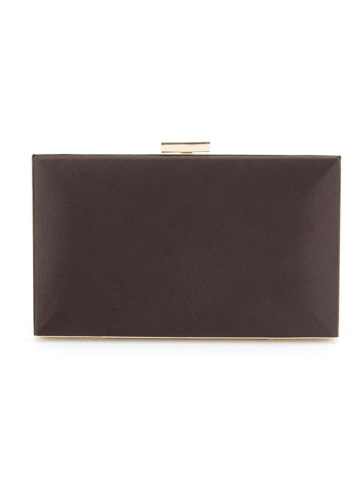 Serpui Detachable Strap Clutch, Women's, Black, Metal (other)
