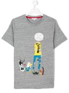 Little Marc Jacobs Illustrated T-shirt - Grey