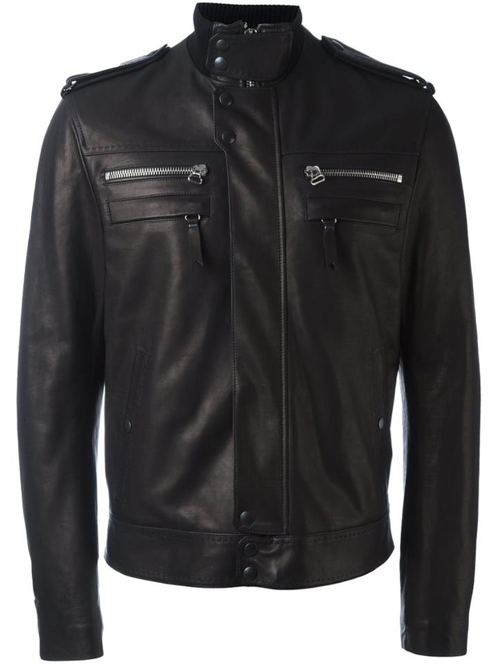 Lanvin Classic Leather Jacket - Black
