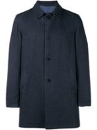 Lardini Reversible Coat, Men's, Size: 50, Blue, Cotton/linen/flax/nylon