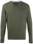 Hackett Slim-fit Knit Sweater - Green