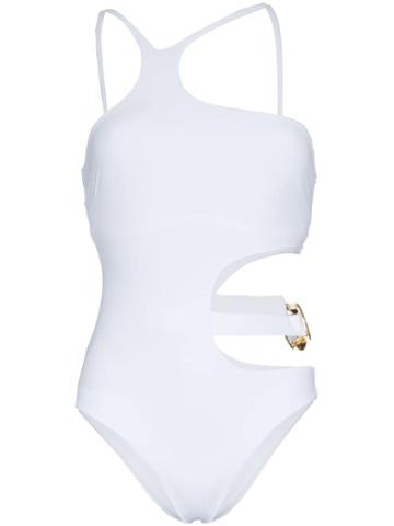 Agent Provocateur Sierah One Shoulder Swimsuit - White