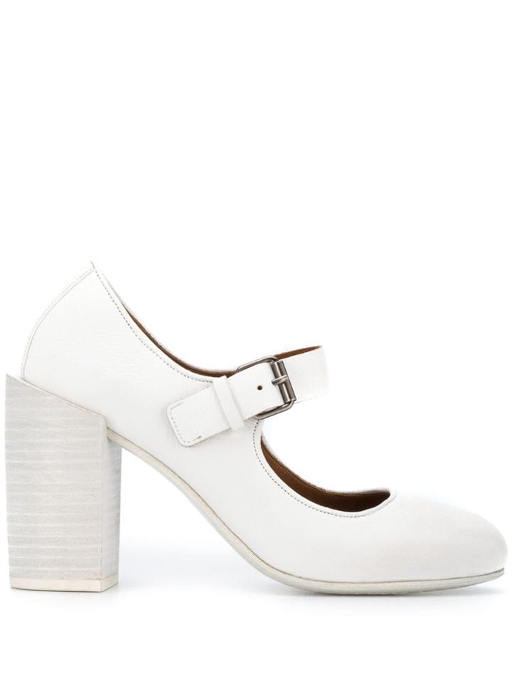 Marsèll Mary Jane Pumps - White