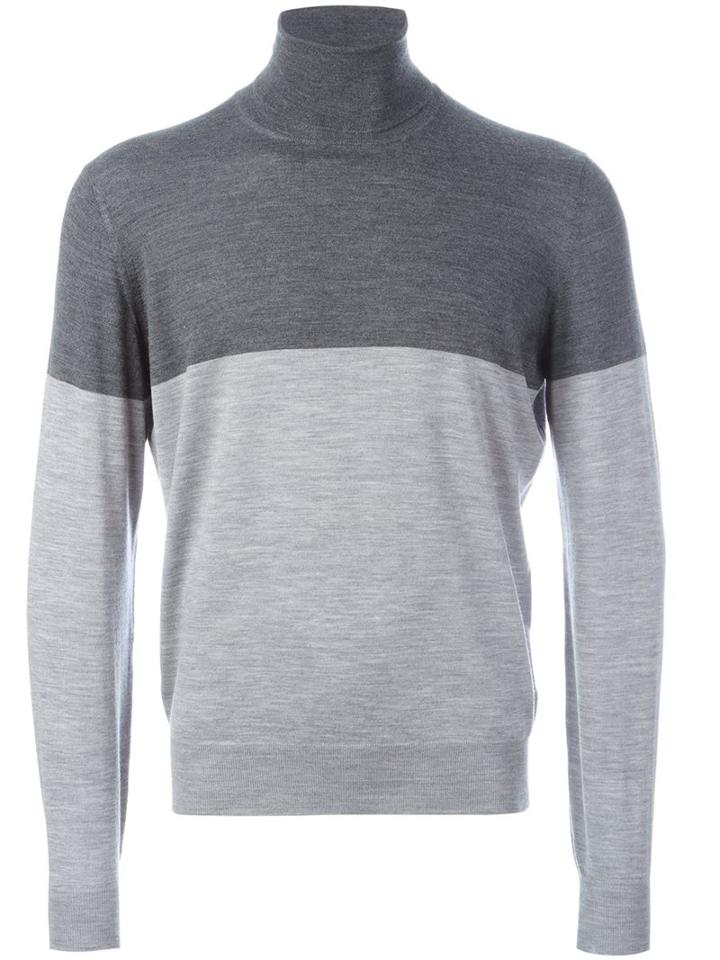 Brunello Cucinelli Turtleneck Bicolour Jumper