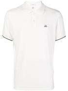 Cp Company Classic Polo Shirt - White