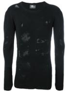 Lost & Found Ria Dunn Distressed Long Sleeve Crew Neck Jumper