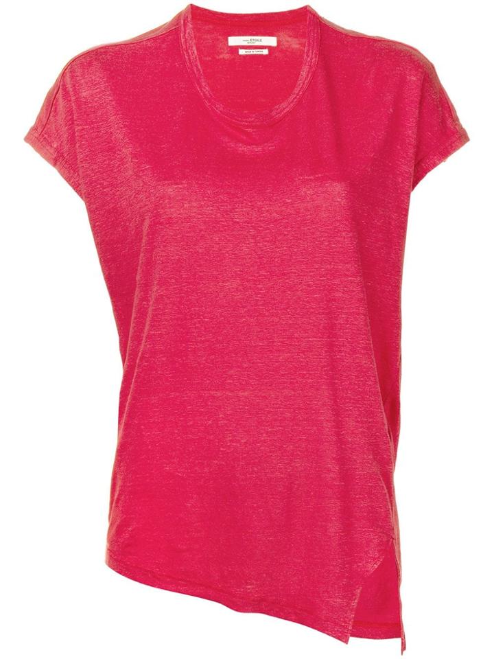Isabel Marant Étoile Kella Asymmetric T-shirt - Pink