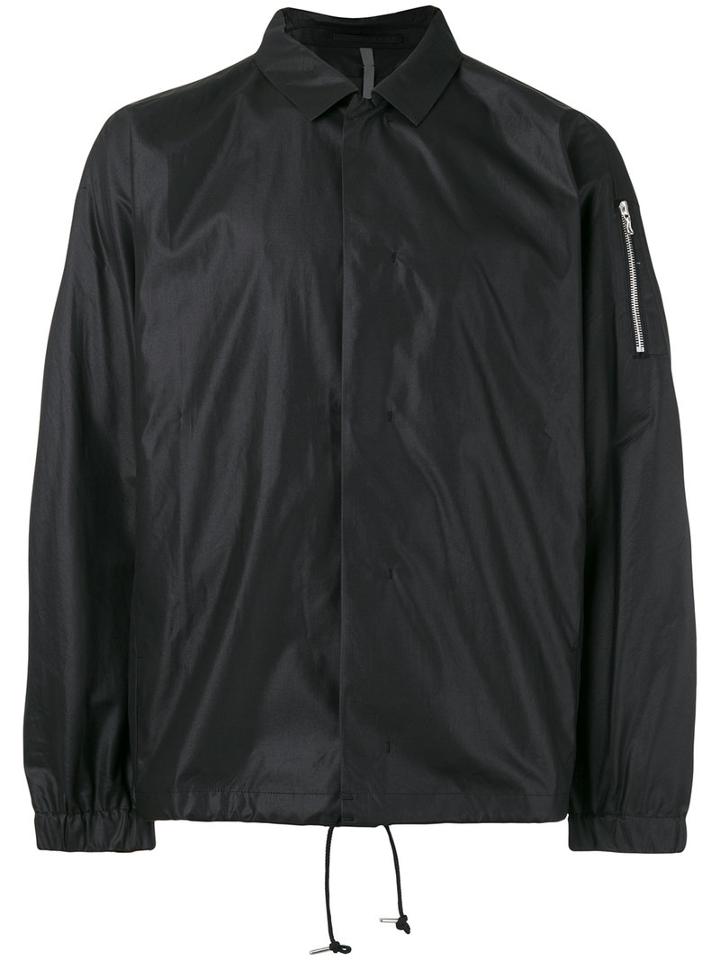Attachment - Drawstring Lightweight Jacket - Men - Polyester/rayon - I, Black, Polyester/rayon