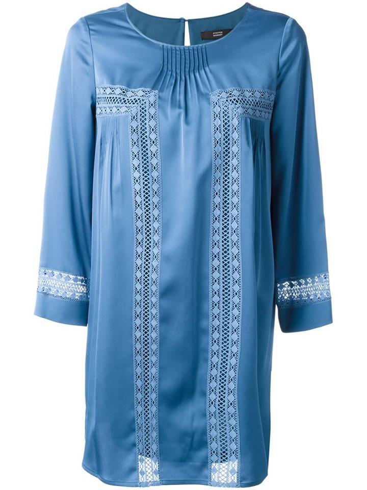 Steffen Schraut Embroidered Shift Dress
