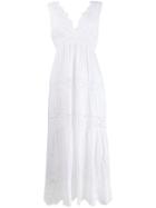 Temptation Positano Sleeveless Flared Dress - White