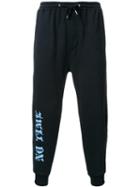 Monkey Time Logo Track Pants, Men's, Size: Large, Black, Cotton