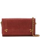 Jérôme Dreyfuss Textured Shoulder Bag, Women's, Red