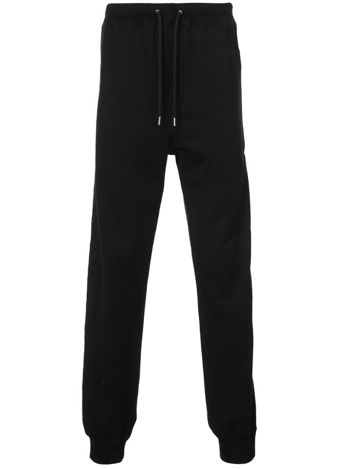 Takahiromiyashita The Soloist Lateral Zip Track Trousers - Black