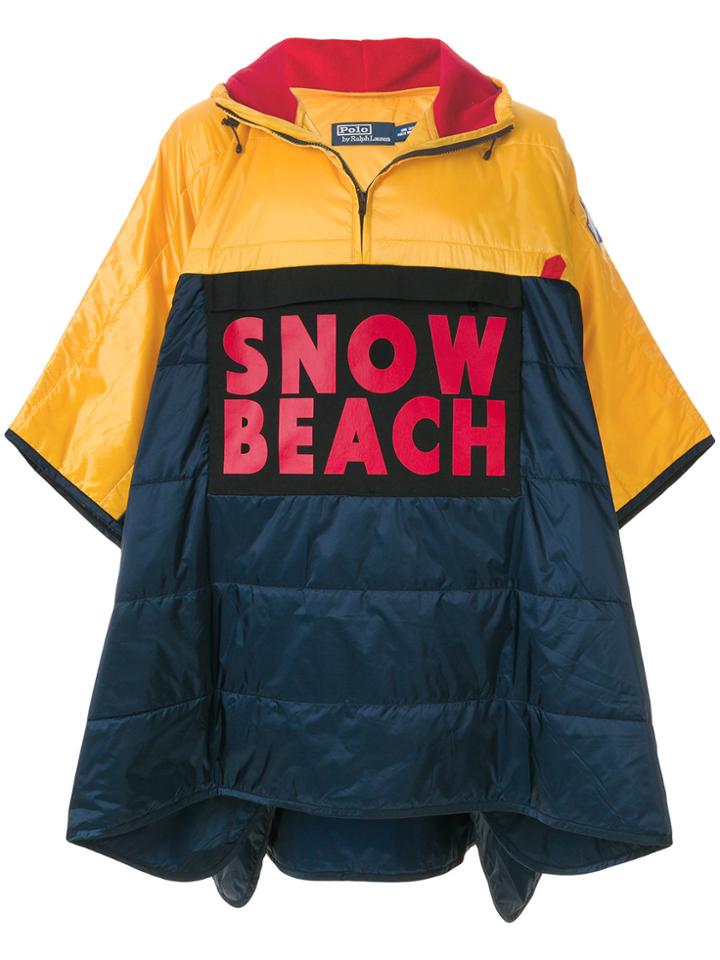 Polo Ralph Lauren Snow Beach Poncho - Blue